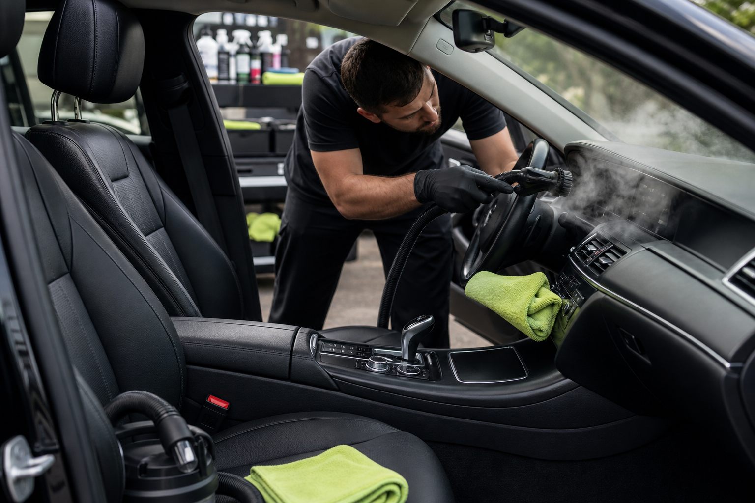 Mobile auto detailing service